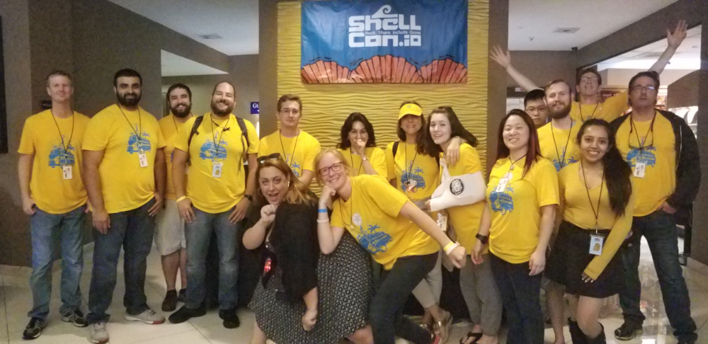 ShellCon 2018 Volunteers Group Photo